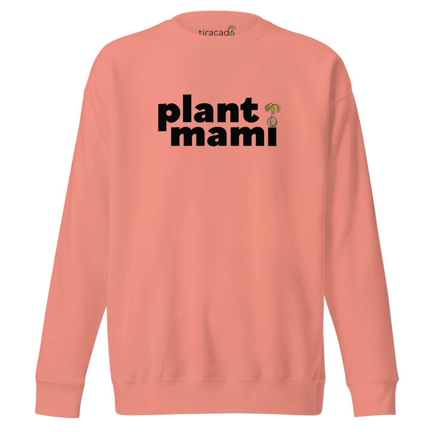"Plant Mami" Black Text LF Sweatshirt (Unisex)